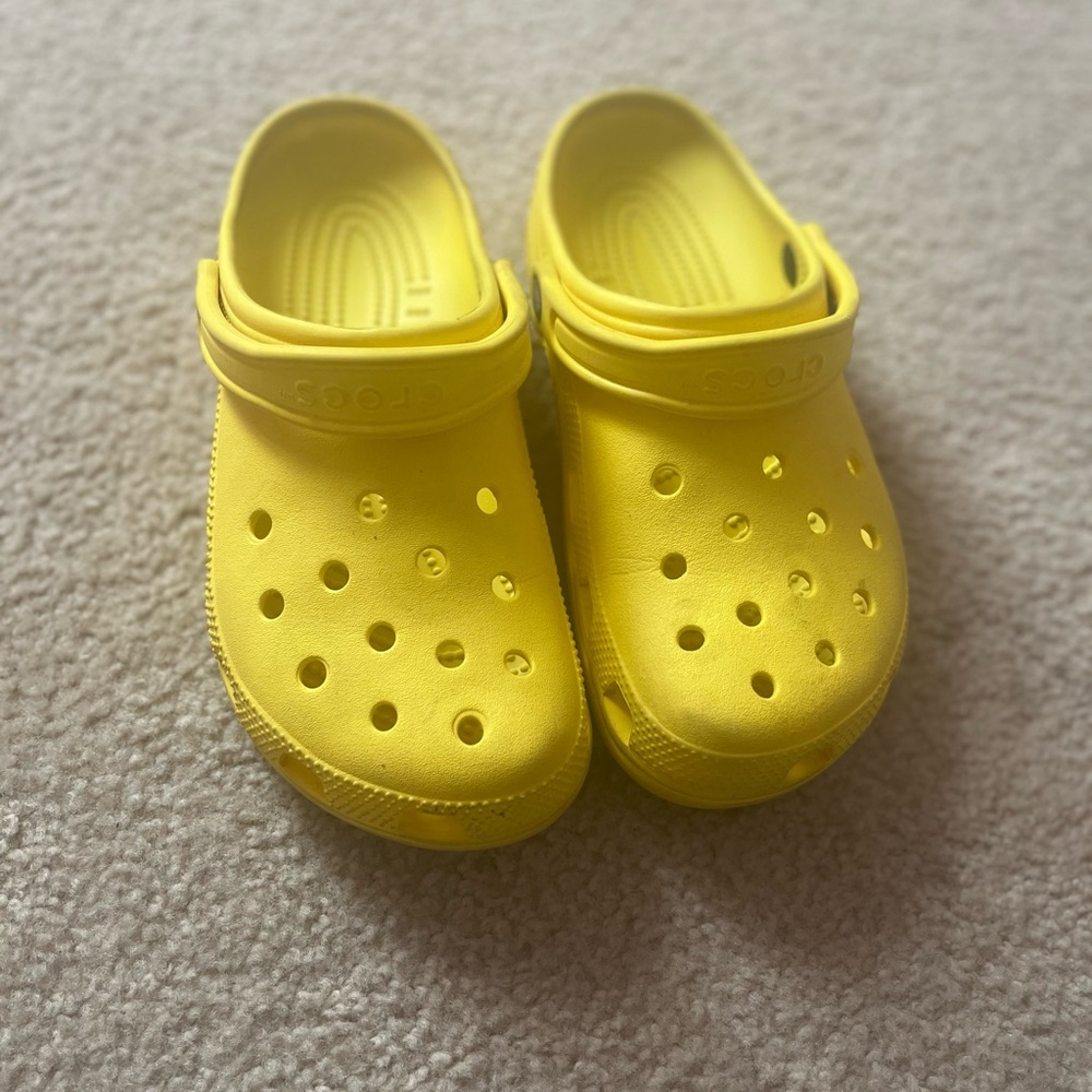 Yellow Crocs